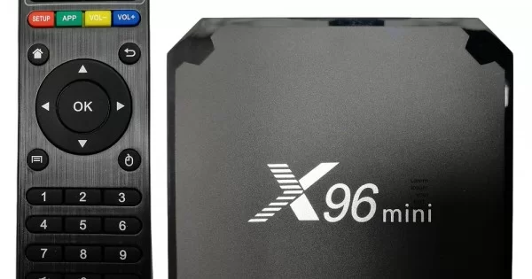 X96 Mini Streaming Multimedia Player Android 9.0 4k Tv Box With Amlogic  S905w Quad-core Chipset, 2gb Ram + 16gb Emmc, With Wifi And Lan100m(black