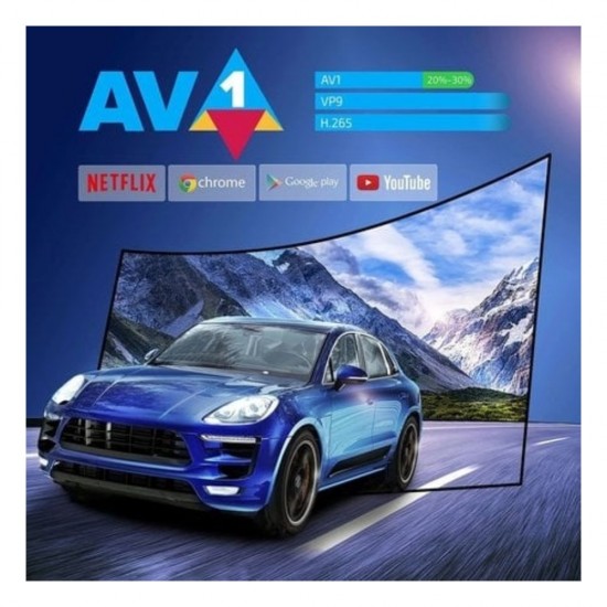 X98Q Android TV Box 2GB RAM 16GB Storage – 4K UHD Smart Media Player
