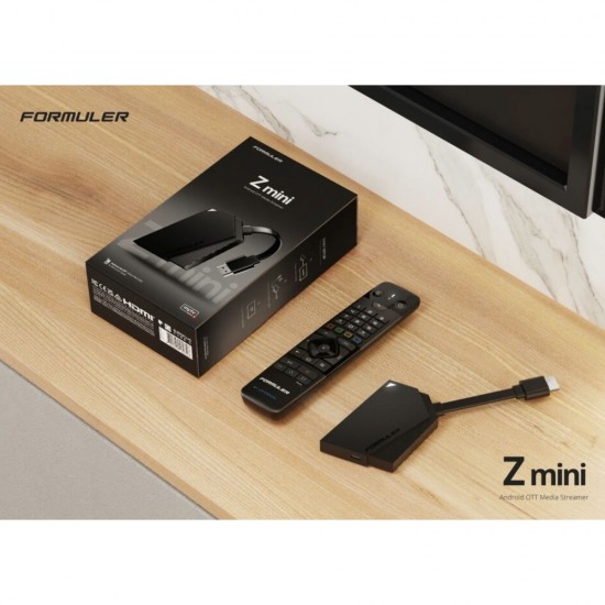 Formuler Z Mini Android IPTV Set Top Box With Bluetooth Remote