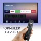 Formuler Infrared GTV-IR1 TV Remote Control Z Alpha, Z8, Z8 Pro Programmable TV