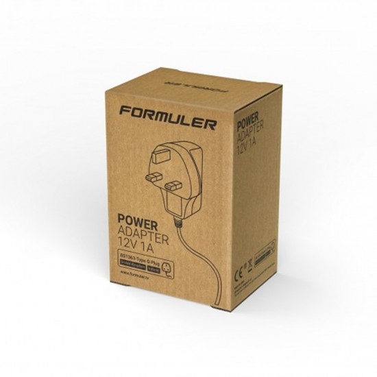 Power Supply for Formuler Boxes 3 Pin Irish Plug UK Adapter all Android models 
