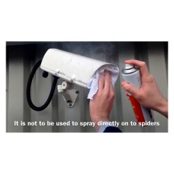 Doff Spider and Insect Killer - Keep spiders off your CCTV Cameras