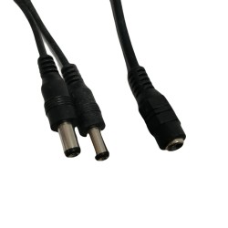 2 WAY DC POWER SPLITTER CABLE FOR CCTV 12V DC CAMERA LEAD EXTENSION RCU ADAPTER 2 WAY DC POWER SPLITTER CABLE FOR CCTV 12V DC CAMERA LEAD EXTENSION RCU ADAPTER