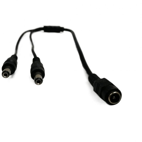 2 WAY DC POWER SPLITTER CABLE FOR CCTV 12V DC CAMERA LEAD EXTENSION RCU ADAPTER from Satcity.ie Ireland Limerick 2 WAY DC POWER SPLITTER CABLE FOR CCTV 12V DC CAMERA LEAD EXTENSION RCU ADAPTER