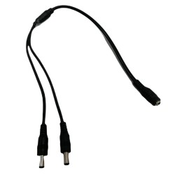 2 WAY DC POWER SPLITTER CABLE FOR CCTV 12V DC CAMERA LEAD EXTENSION RCU ADAPTER 2 WAY DC POWER SPLITTER CABLE FOR CCTV 12V DC CAMERA LEAD EXTENSION RCU ADAPTER