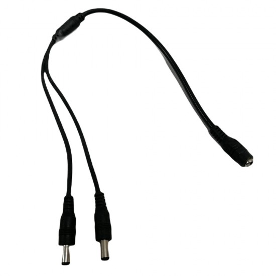 2 WAY DC POWER SPLITTER CABLE FOR CCTV 12V DC CAMERA LEAD EXTENSION RCU ADAPTER from Satcity.ie Ireland Limerick 2 WAY DC POWER SPLITTER CABLE FOR CCTV 12V DC CAMERA LEAD EXTENSION RCU ADAPTER