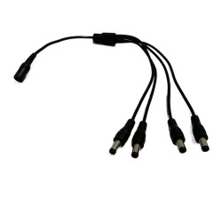 4 WAY DC POWER SPLITTER CABLE FOR CCTV 12V DC CAMERA LEAD EXTENSION RCU ADAPTER 4 WAY DC POWER SPLITTER CABLE FOR CCTV 12V DC CAMERA LEAD EXTENSION RCU ADAPTER