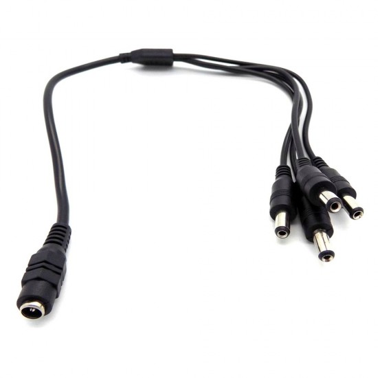 4 WAY DC POWER SPLITTER CABLE FOR CCTV 12V DC CAMERA LEAD EXTENSION RCU ADAPTER from Satcity.ie Ireland Limerick 4 WAY DC POWER SPLITTER CABLE FOR CCTV 12V DC CAMERA LEAD EXTENSION RCU ADAPTER