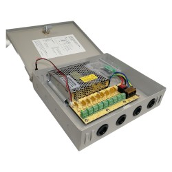 Klear 12V 10A 9-Way Box PTC CCTV Power Supply