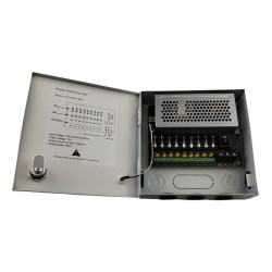 Dahua 12V 5A 9 Output Boxed PSU