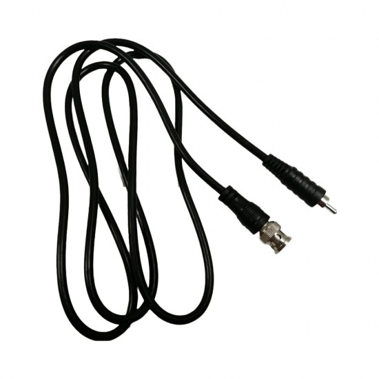 CABLE BNC M-RCA PHONO M PLUG COMPOSITE LEAD PURE COPPER CCTV VIDEO CAMERA 1.5M 