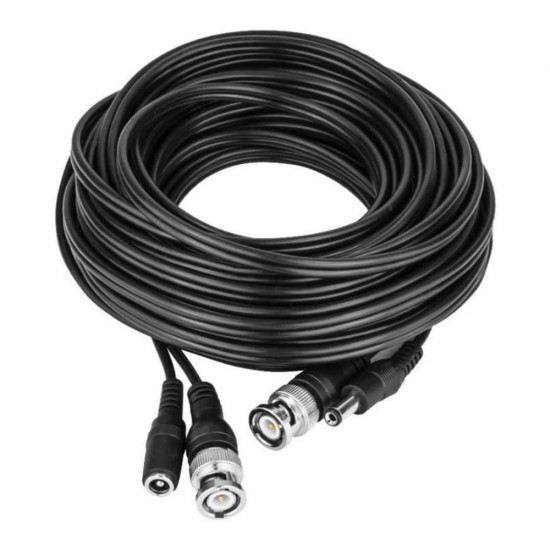 CCTV PREMADE RG59 + POWER BNC LEAD CABLE VIDEO DVR SECURITY SYSTEM CAMERA 100M
