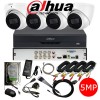 Dahua 8 Channel CCTV Camera System 4 x 5MP DVR 1TB HDD Outdoor Home Security Kit Dahua 8 Channel CCTV Camera System 4 x 5MP DVR 1TB HDD Outdoor Home Security Kit