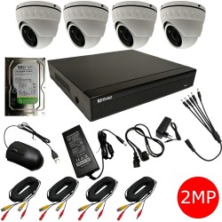 REVEZ 8 CHANNEL CCTV CAMERA SYSTEM 4 X 2MP DVR 1TB HDD OUTDOOR HOME SECURITY KIT REVEZ 8 CHANNEL CCTV CAMERA SYSTEM 4 X 2MP DVR 1TB HDD OUTDOOR HOME SECURITY KIT