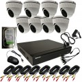 8 Cameras  CCTV Kits