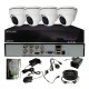 Redline Outdoor Home Security Kit – 4 Channel CCTV System with 4× 5MP Cameras