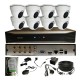 Redline Outdoor Home Security Kit – 8 Channel CCTV System with 8× 5MP Cameras