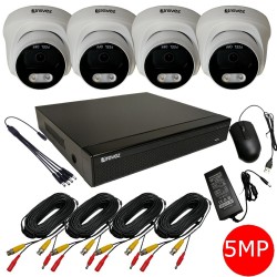 REVEZ 4K COLOURPAL HD 4 CCTV CAMERA SYSTEM DVR 1TB HDD OUTDOOR HOME SECURITY KIT REVEZ 4K COLOURPAL HD 4 CCTV CAMERA SYSTEM DVR 1TB HDD OUTDOOR HOME SECURITY KIT