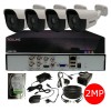 CCTV KIT Redline 4 CHANNEL DVR 4 X 2MP SECURITY CAMERA  1TB HDD  OUTDOOR