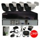 Redline Outdoor Home Security Kit – 4 Channel CCTV System with 4× 2MP Cameras