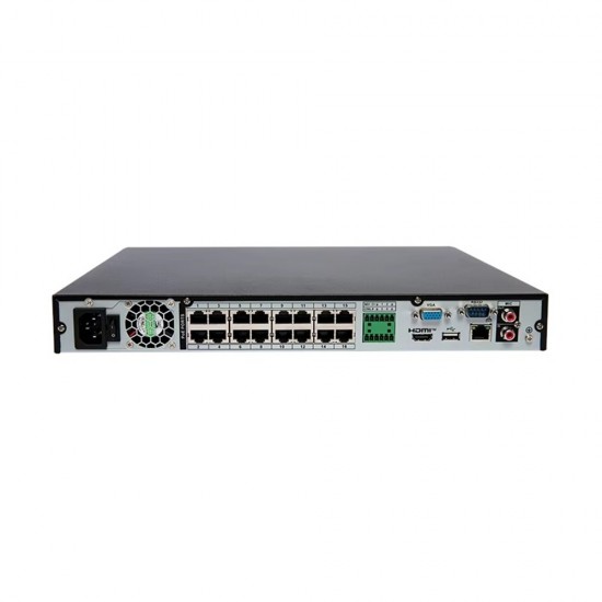 Dahua IP 16 Channel Wizsense & AcuPick NVR 16PoE 2HDD 1U NVR5216-16P-EI