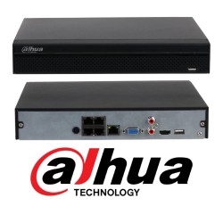 Dahua IP 4 Channel NVR POE 4K 1HDD NVR4104HS-P-4KS2/L Dahua IP 4 Channel NVR POE 4K 1HDD NVR4104HS-P-4KS2/L