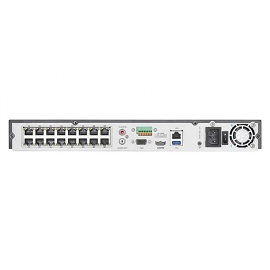 Hikvision 16CH POE NVR 4K upto 8MP 1U DS-7616NI-K2/16P