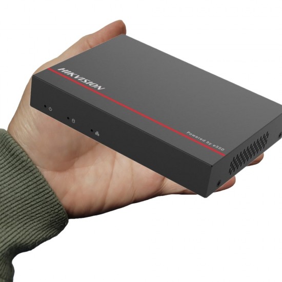 Hikvision 4CH Mini NVR PoE (2TB eSSD Built in)