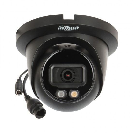Dahua IP 4MP Dual Illumination Dome 2.8mm 30m IR 30m LED Black