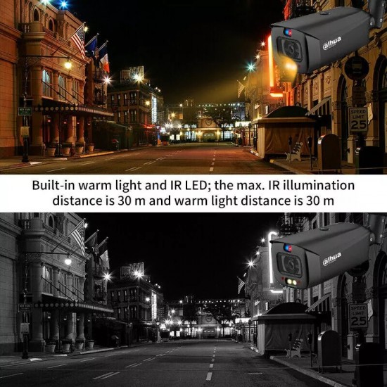 Dahua IP 5MP TiOC 2.0 Bullet VariFocal 2.7-13mm Dual Illumination 50m IR 40m LED