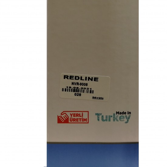 8 Channels Network NVR-9008 Redline Recorder