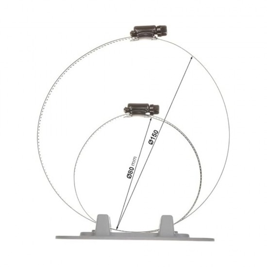 Dahua Pole Mount Bracket PFA152-E Black for CCTV Cameras