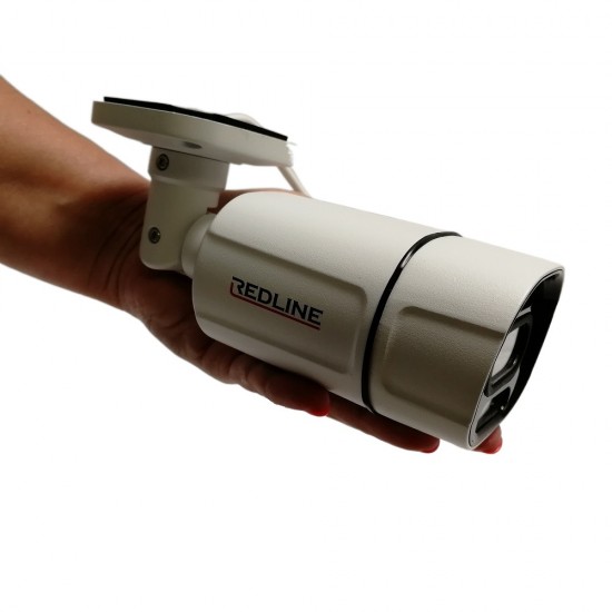 CCTV Redline AHD Bullet Camera 1080p 5MP WP-553S Metal Bullet 0LUX IR 12V White