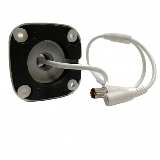 CCTV Redline AHD Bullet Camera 1080p 5MP WP-553S Metal Bullet 0LUX IR 12V White