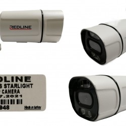 CCTV Redline AHD Bullet Camera 1080p 5MP WP-553S Metal Bullet 0LUX IR 12V White CCTV Redline AHD Bullet Camera 1080p 5MP WP-553S Metal Bullet 0LUX IR 12V White