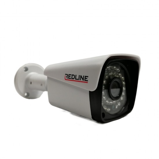 CCTV Redline AHD Bullet Camera 1080p 5MP WP-5SC36 Metal Bullet IR 12V White