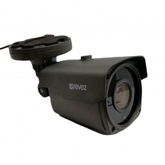 Revez AHD Bullet Camera 1080p 2.8mm-12mm Varifocal Lens 30m IR 12v DC RZHD-1080-8G