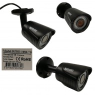 Revez AHD Mini Bullet Camera 1080p 3.6mm Fixed Lens 20m IR 12v DC RZHD-1080-7B