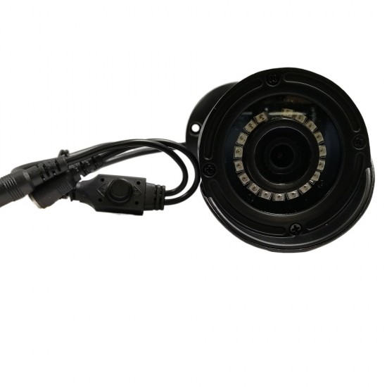 Revez AHD Mini Bullet Camera 1080p 3.6mm Fixed Lens 20m IR 12v DC RZHD-1080-7B