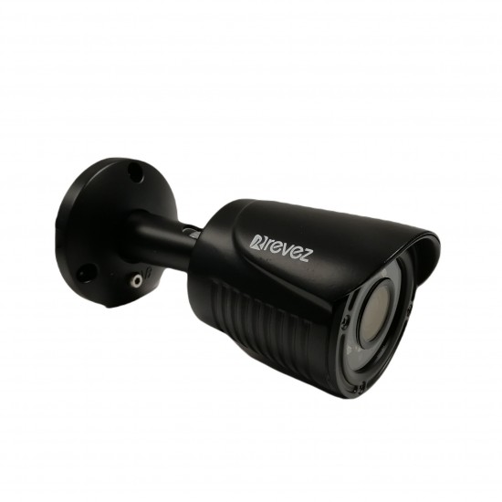 Revez AHD Mini Bullet Camera 1080p 3.6mm Fixed Lens 20m IR 12v DC RZHD-1080-7B
