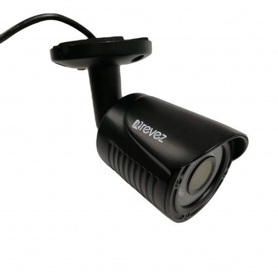 Revez AHD Mini Bullet Camera 1080p 3.6mm Fixed Lens 20m IR 12v DC RZHD-1080-7B