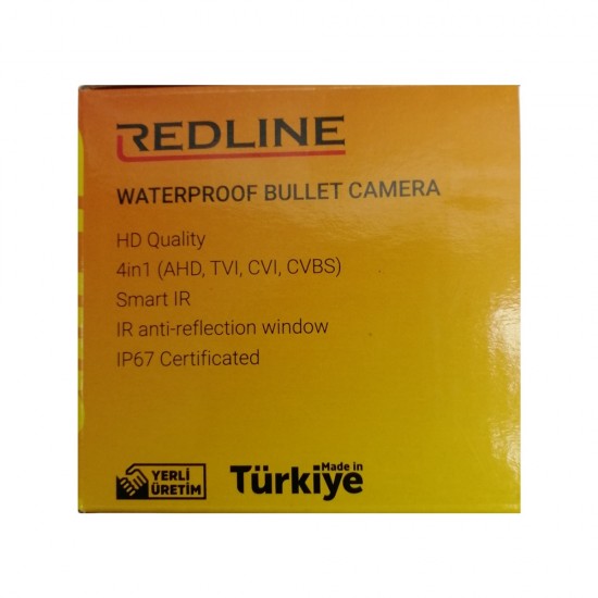 AHD Bullet Camera WP-2336M 2MP Redline