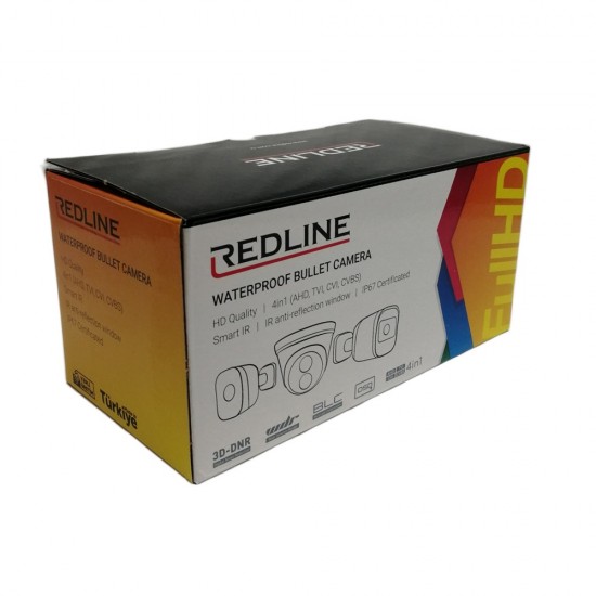 AHD Bullet Camera WP-2336M 2MP Redline
