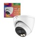 Dahua HDCVI 5MP Full Colour LED Dome Camera 2.8mm 40m LED Built in Mic from Satcity.ie Ireland Limerick Dahua HDCVI 5MP Full Colour LED Dome Camera 2.8mm 40m LED Built in Mic