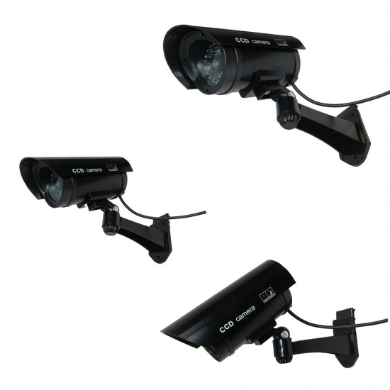 Dummy Bullet Camera (Black w/ IR LEDs)