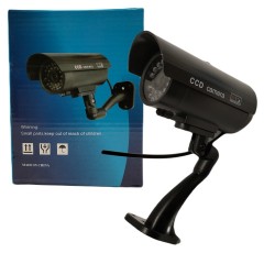 Dummy Bullet Camera (Black w/ IR LEDs)