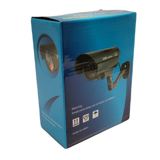 Dummy Bullet Camera (Black w/ IR LEDs)