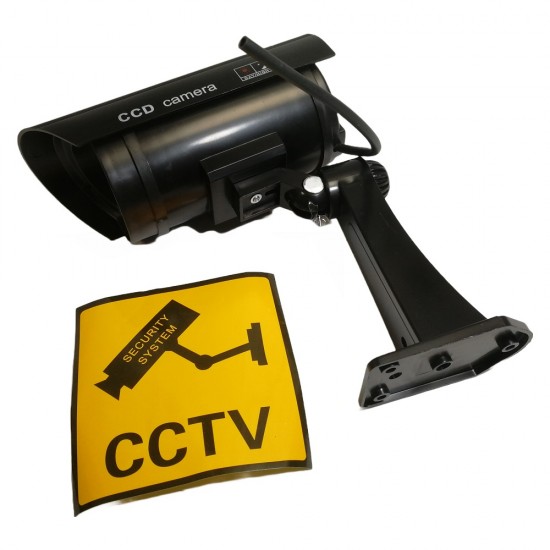 Dummy Bullet Camera (Black w/ IR LEDs)