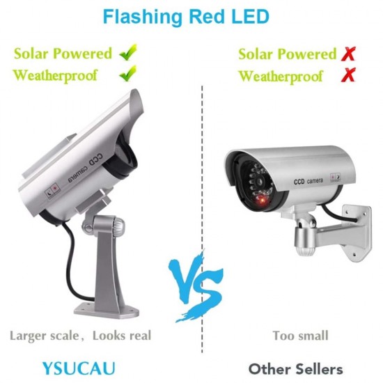 Dummy Bullet Camera (Solar Powered)
