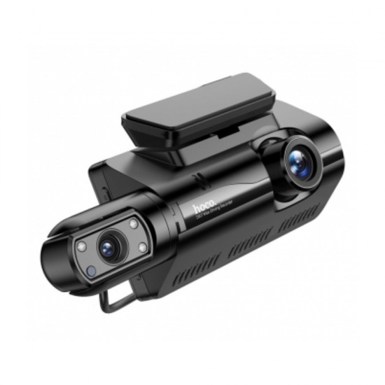 Hoco DI07 Max Dual Camera Driving Recorder Dash Camera (Wifi Version)